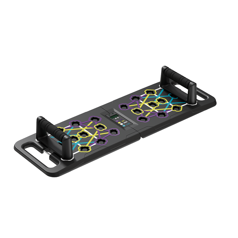 Push Up Board Foldable Multi Function - Multifunctioneel draagbaar opvouwbaar push-upbord Digitaal push-up
