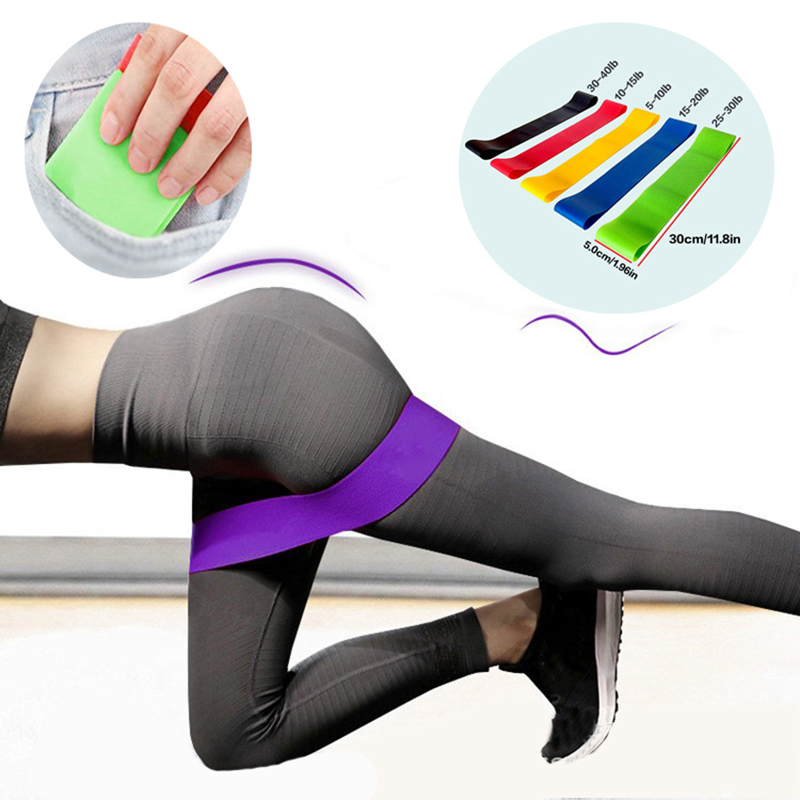 Pilates Bar Kit With Resistance Bands - 5 stks Yoga Pilates Weerstand Band
