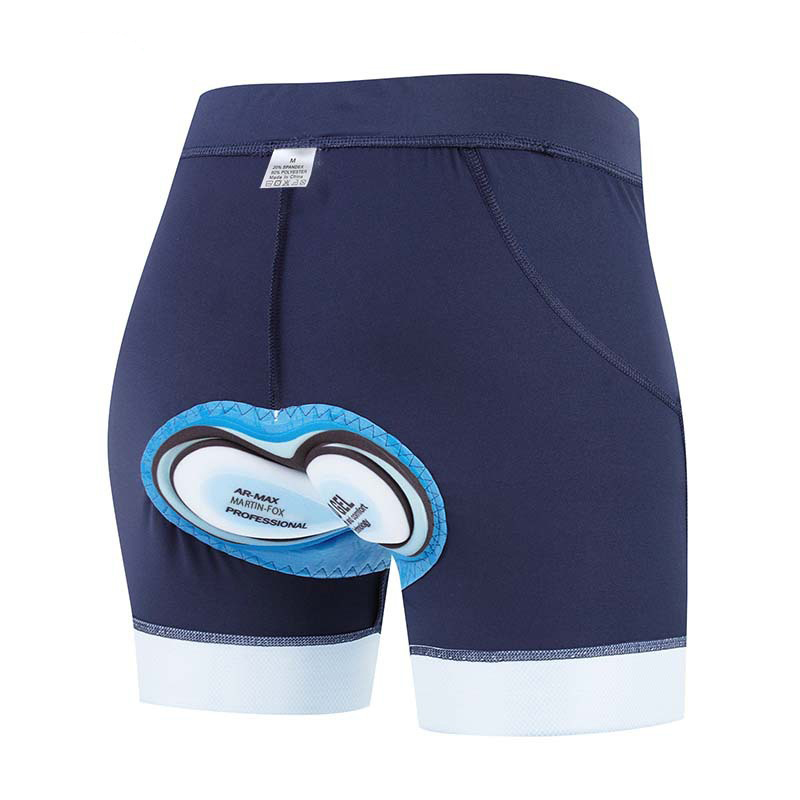 Padded Cycling Shorts 5D Gel - Dames Fietsbroekjes Ademend Snel Droog Compressie