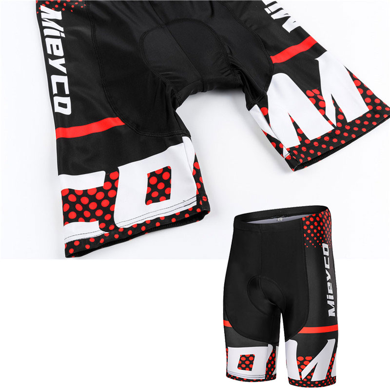 Padded Cycling Shorts 5D Gel - Upgrade Heren Zomer Fietsbroek Coolmax 5D