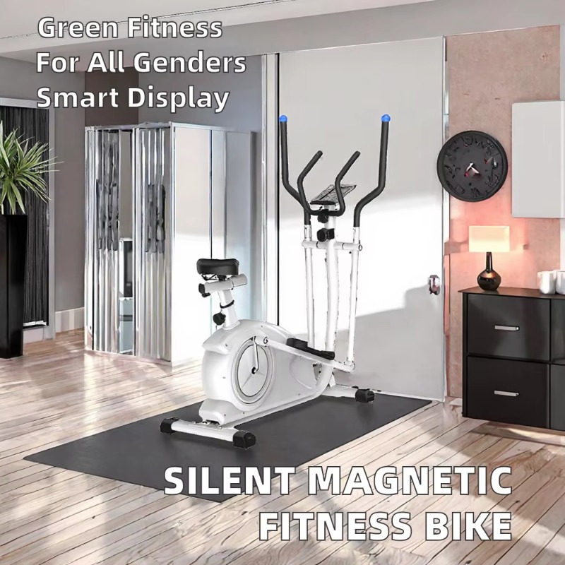 Exercise Bike Magnetic Resistance - Home Magnetische ligfiets elliptische fiets -