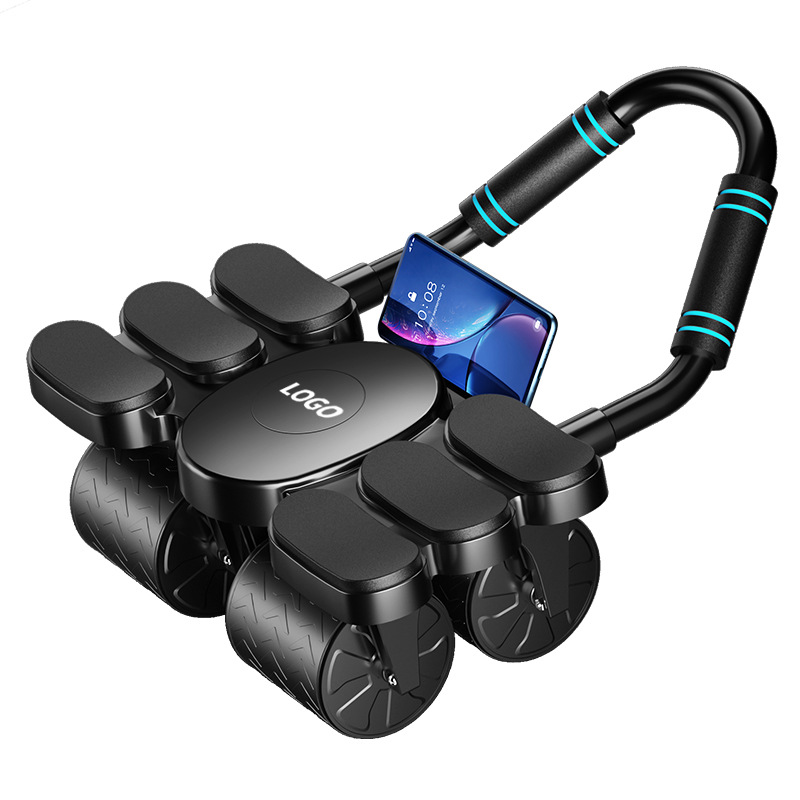 Ab Roller Wheel With Elbow Support - Abs Training Artefact voor heren Vier