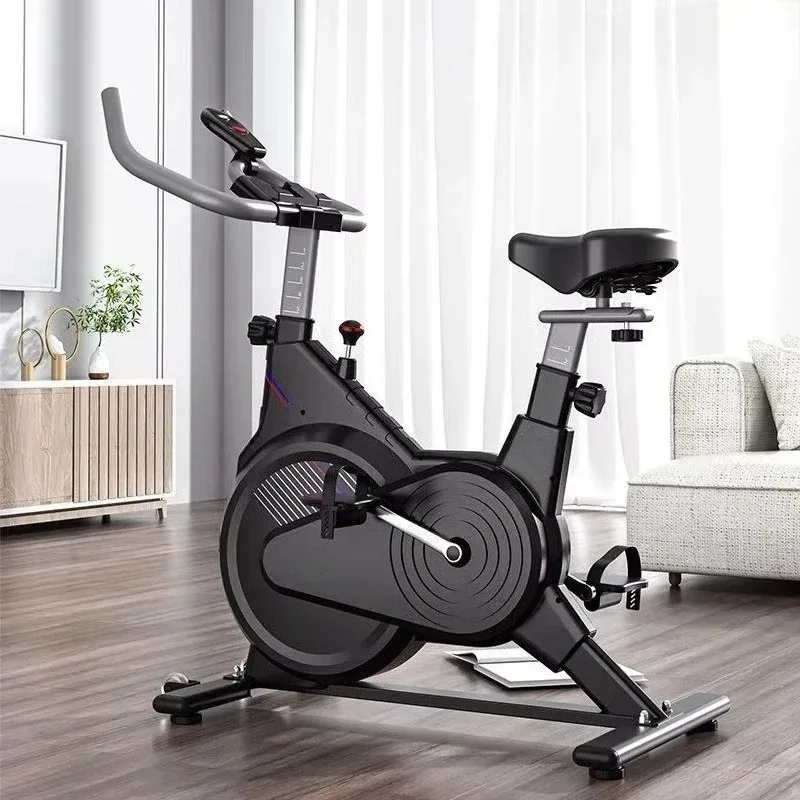 Exercise Bike Magnetic Resistance - Zwart-witte hometrainers voor gewichtsverlies, stille magnetische