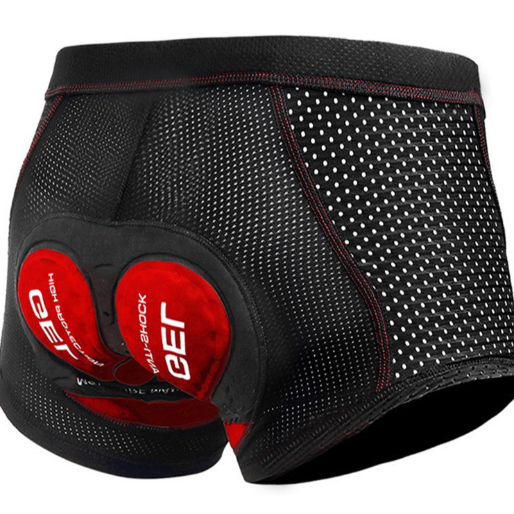 Padded Cycling Shorts 5D Gel - Fietsbroekjes Ademend Mesh Fiets Ondergoed 5D