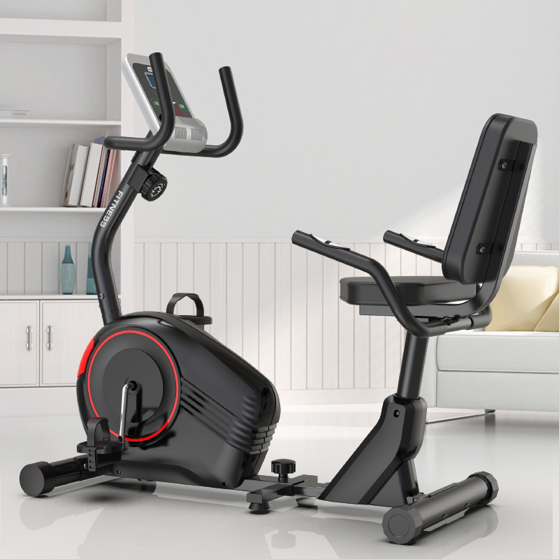Exercise Bike Magnetic Resistance - Draagbare fitness beenrevalidatietrainer voor thuisgym, mini