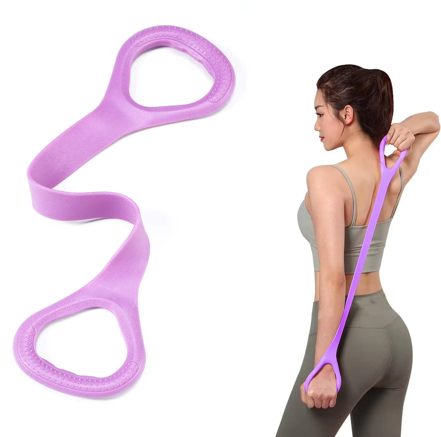 Pilates Bar Kit With Resistance Bands - Fitness Workout Weerstandsband Arm Terug Schouder