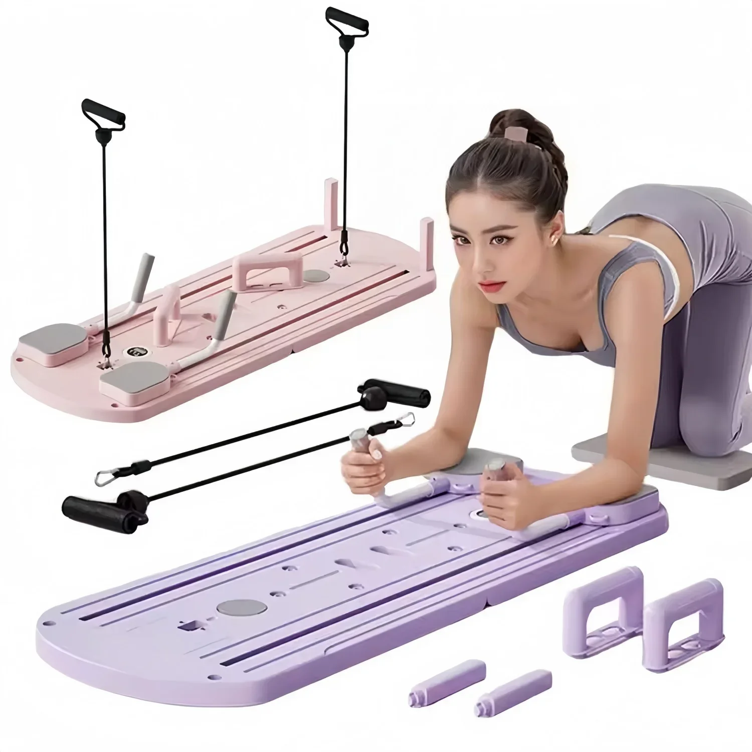 Push Up Board Foldable Multi Function - Fitnesspaneel Multifunctioneel Opvouwbaar Thuisoefening Buikspieren Vestlijn