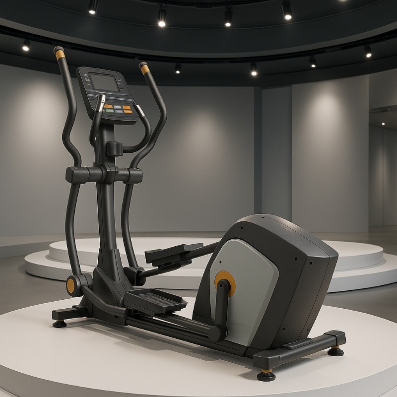 Exercise Bike Magnetic Resistance - Aangepaste commerciële elliptische trainer Cross Trainer