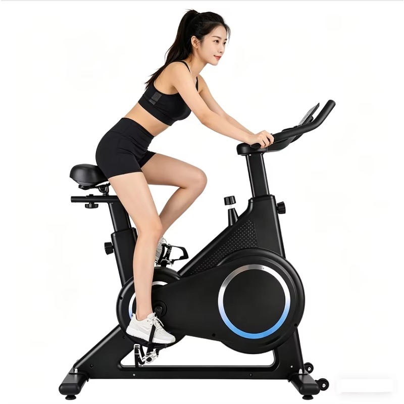 Exercise Bike Magnetic Resistance - Spinningfiets met magnetische weerstand, comfortabele zitting,