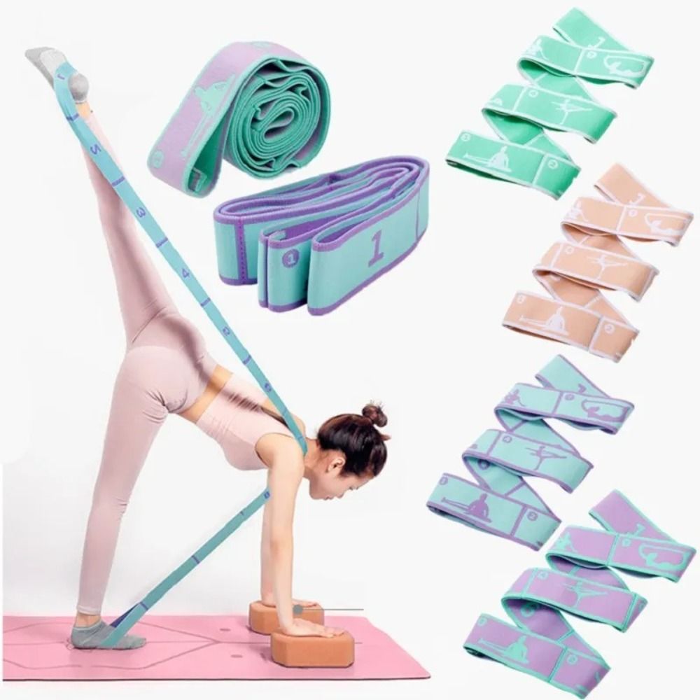 Pilates Bar Kit With Resistance Bands - Elastische Yoga Weerstandsbanden Yoga Stretching Belt