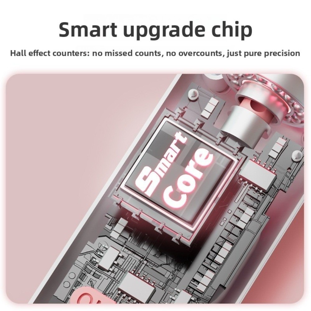 Smart Jump Rope Digital Counter - Draadloze touwloze springtouw met anti-slip, gewichtsverlies,