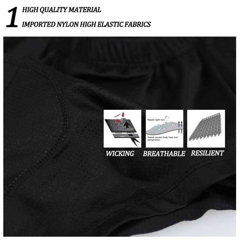 X-Tiger Cycling Shorts Ademend - Padded Cycling Shorts 5D Gel recensie en prijs