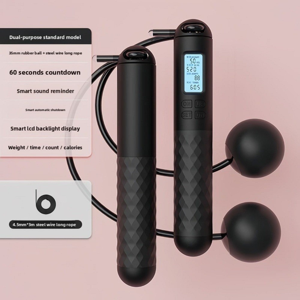 Draagbaar draadloos springtouw - Smart Jump Rope Digital Counter recensie en prijs