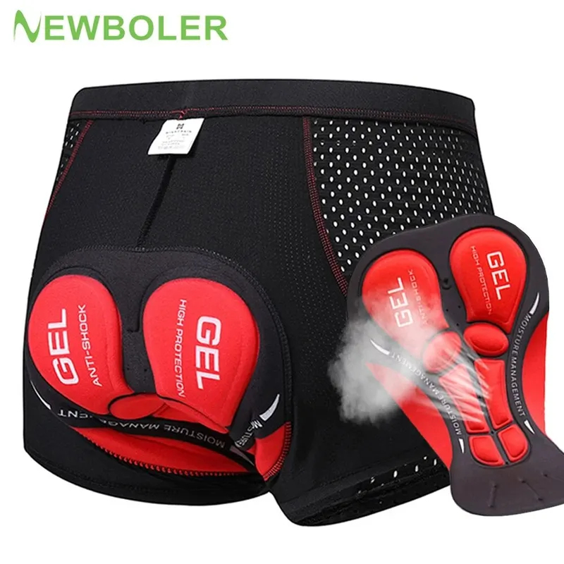 NEWBOLER MTB-fietsbroek voor h - Padded Cycling Shorts 5D Gel recensie en prijs