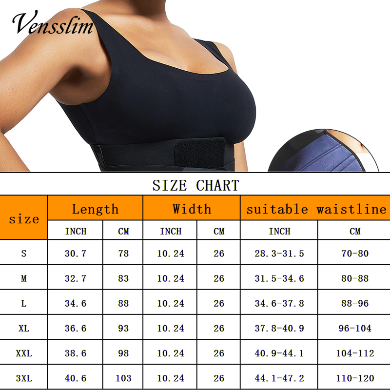 Vensslim Taille Trainer Cinche - Sweat Waist Trainer Belt Neoprene recensie en prijs