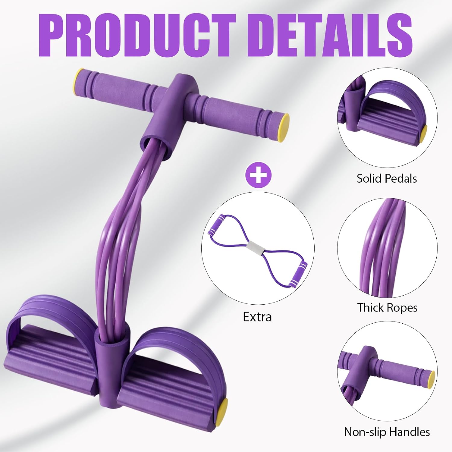Fitnessset voor kleine vrouwen - Resistance Bands Set With Handles recensie en prijs