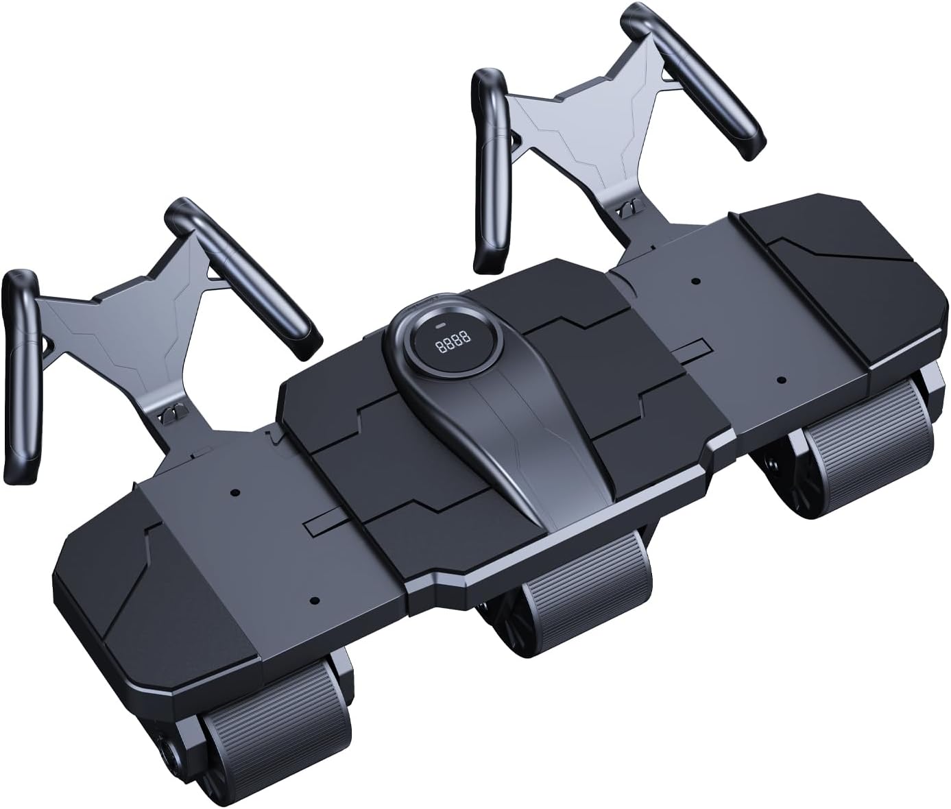 Nieuwe Ab Six Wheel Roller met - Ab Roller Wheel With Elbow Support recensie en prijs