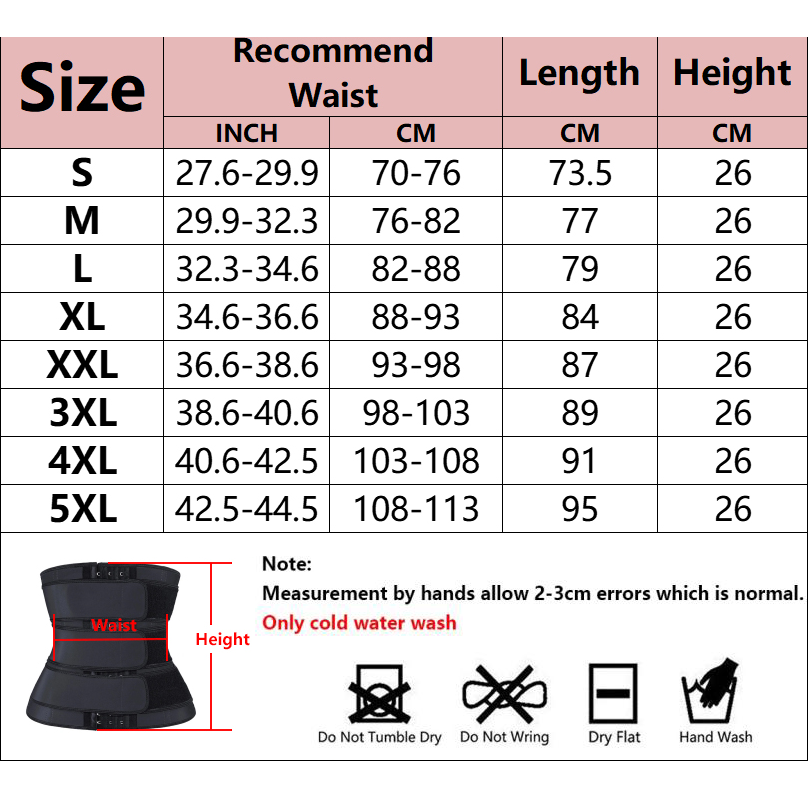 Dames verstelbare buikcontrole - Sweat Waist Trainer Belt Neoprene recensie en prijs