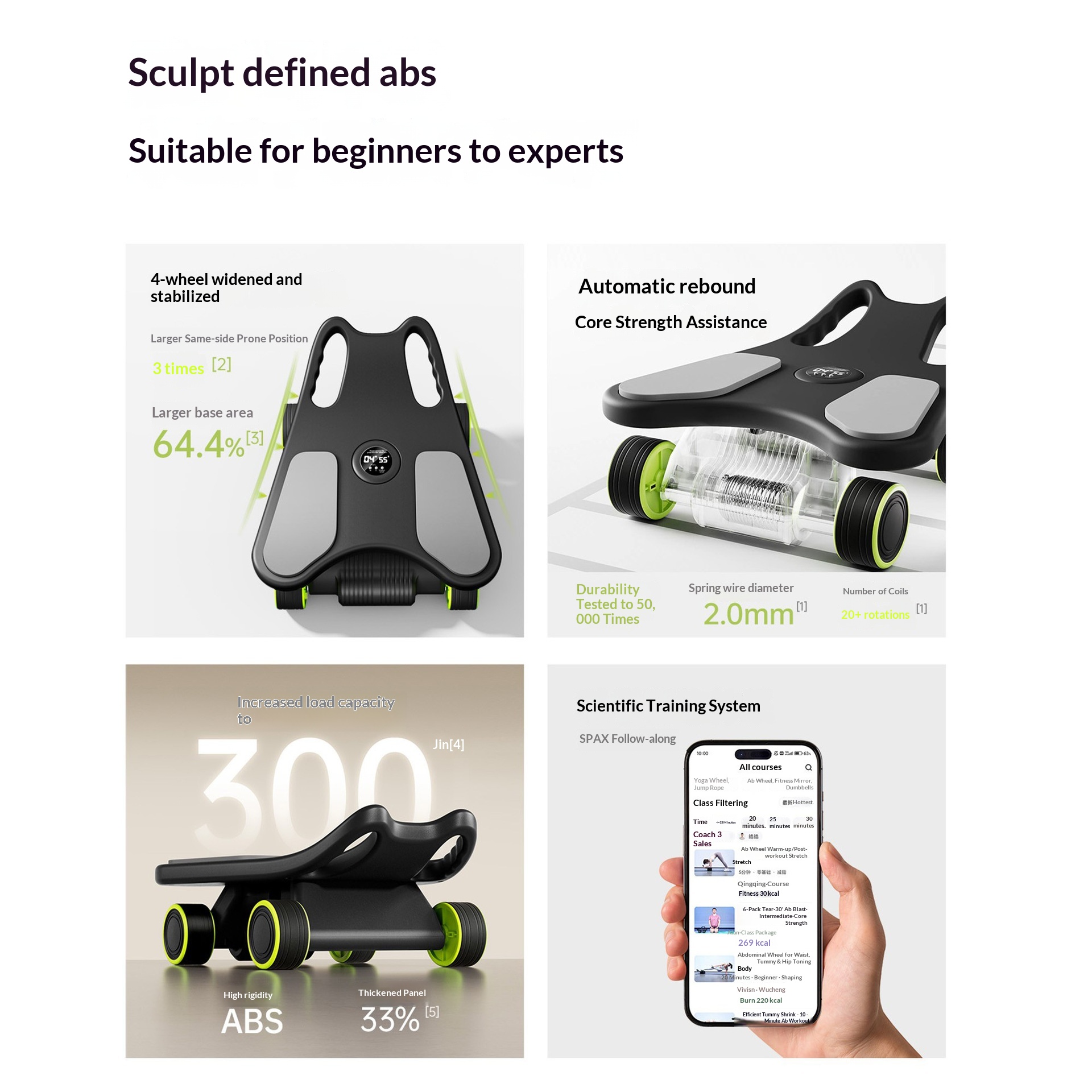 Abroller met elleboogondersteu - Ab Roller Wheel With Elbow Support recensie en prijs