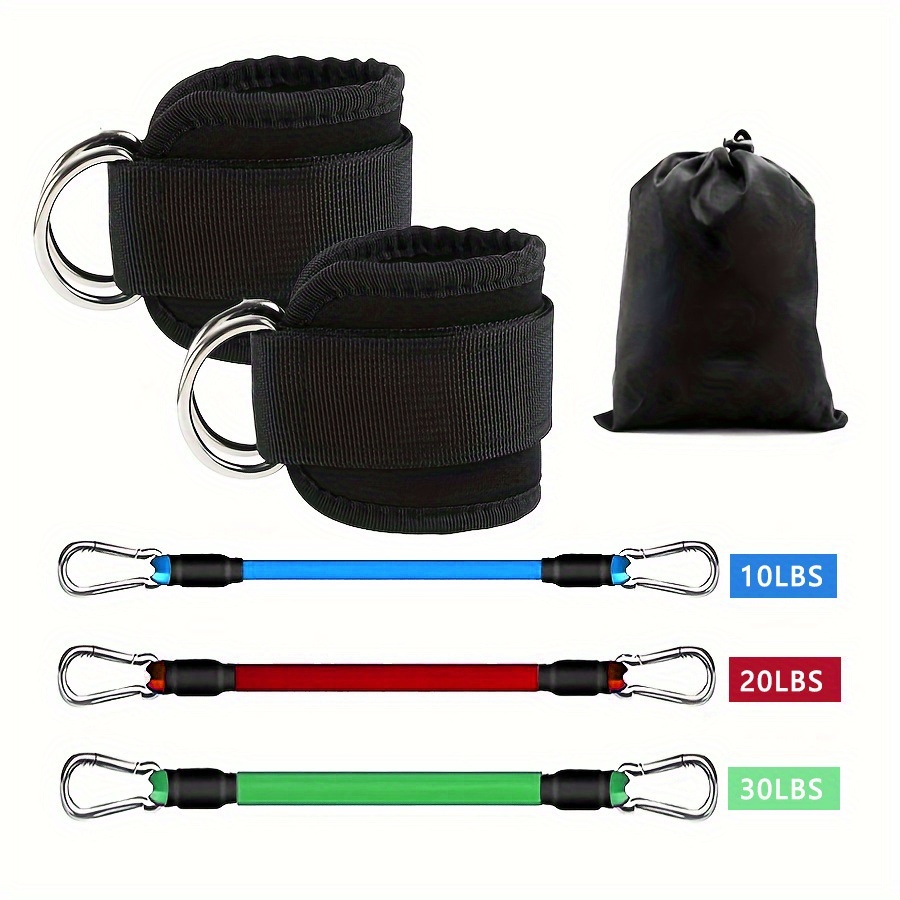 5 stuks enkelweerstandsbanden, - Pilates Bar Kit With Resistance Bands recensie en prijs