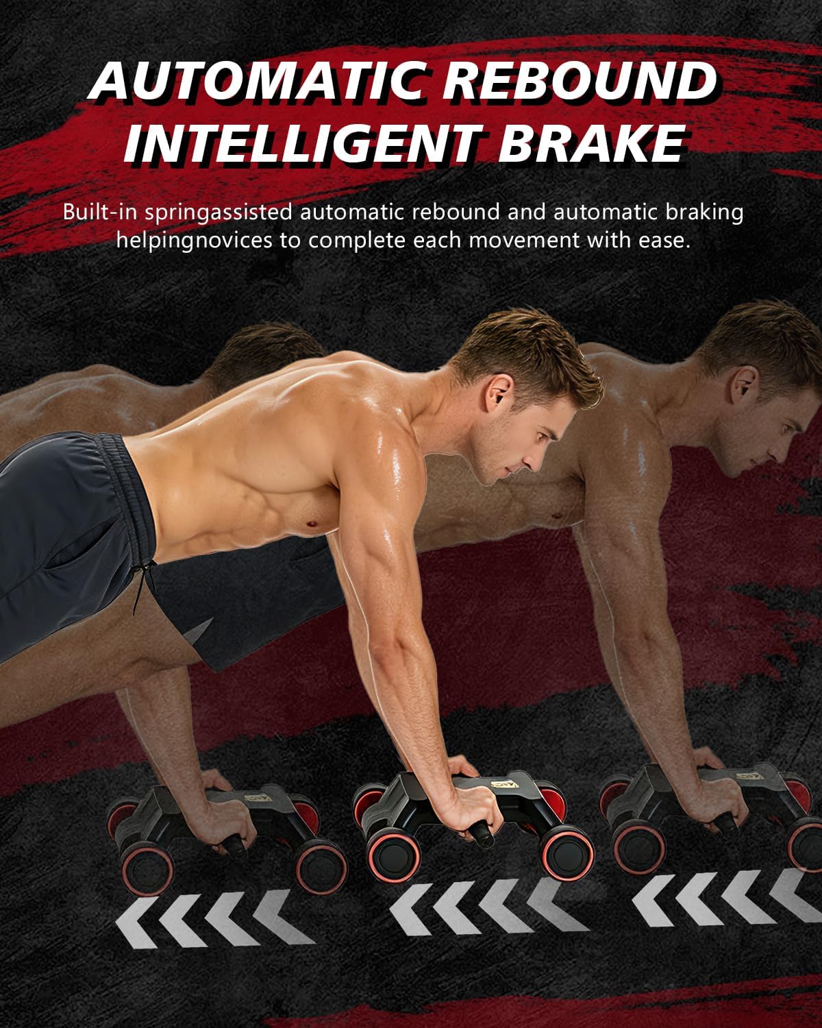 Ab Roller Wiel, Ab Roller, Ver - Ab Roller Wheel With Elbow Support recensie en prijs