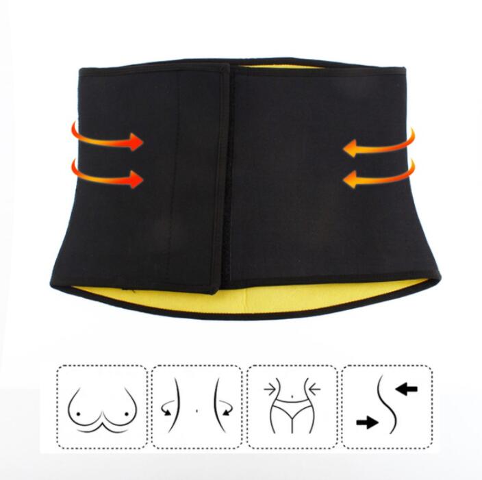 Neopreen sauna shaper taille t - Sweat Waist Trainer Belt Neoprene recensie en prijs