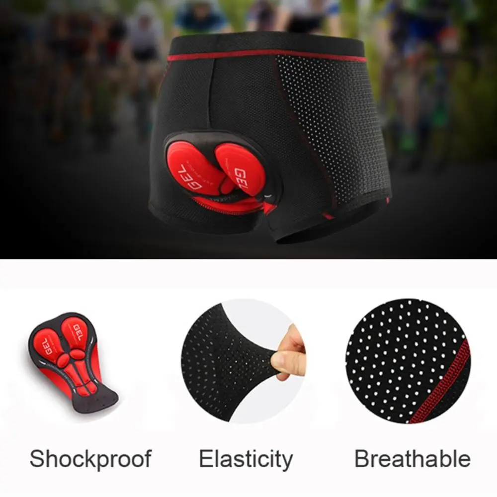 5D Gel Pad Schokbestendig Adem - Padded Cycling Shorts 5D Gel recensie en prijs