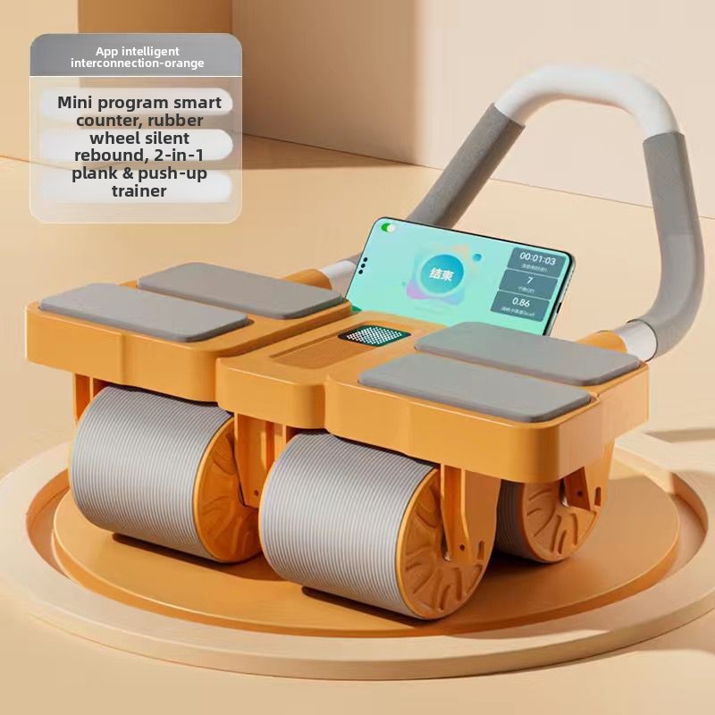 Vierwielige elleboogsteun buik - Ab Roller Wheel With Elbow Support recensie en prijs