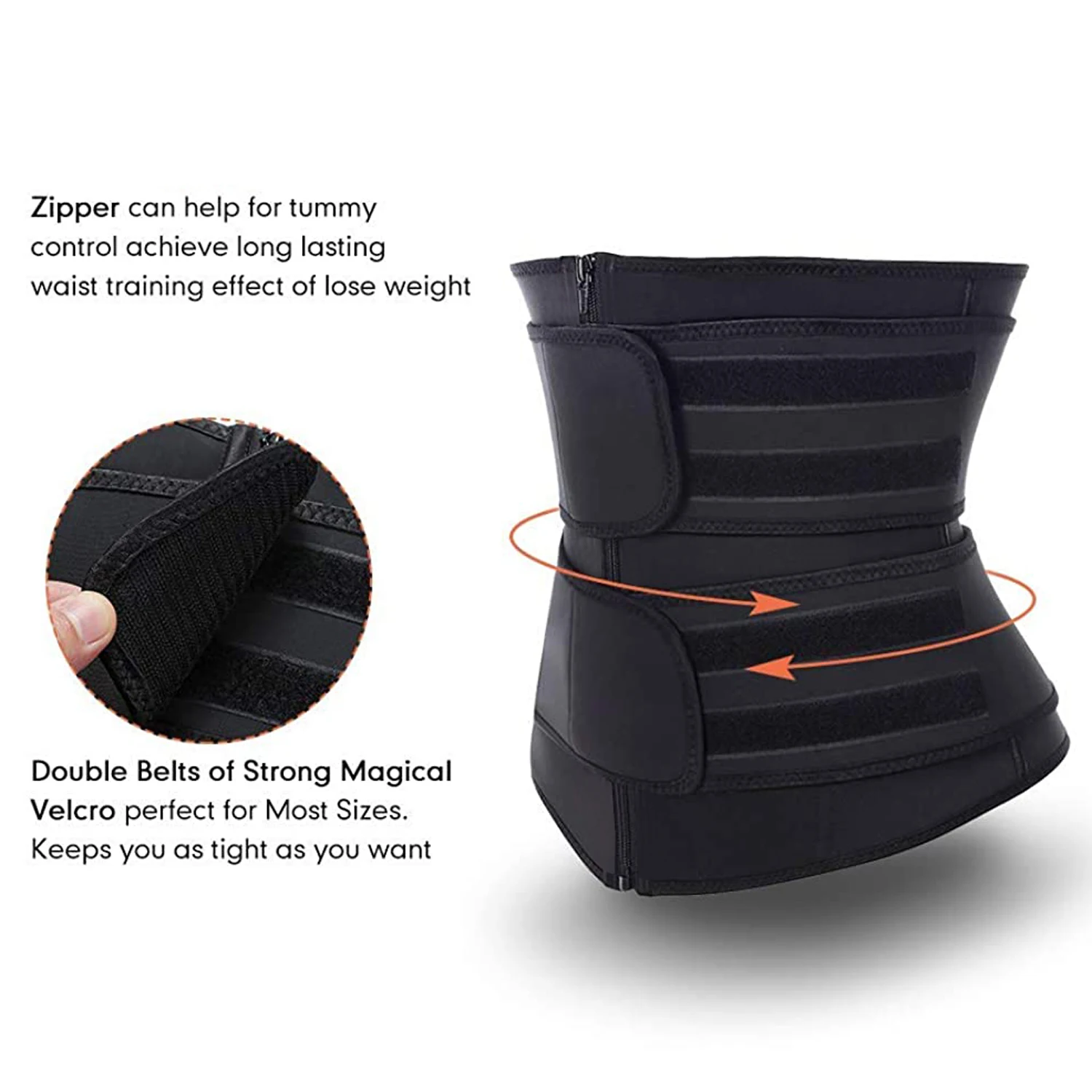 Neopren Taille Trainer Workout - Sweat Waist Trainer Belt Neoprene recensie en prijs