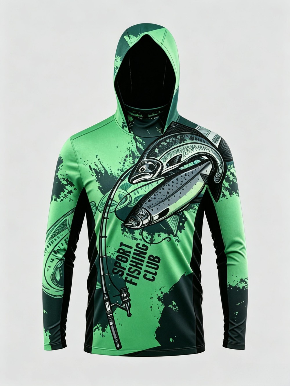 UPF50+ Camo Heren Lange Mouw V - Fishing recensie en prijs