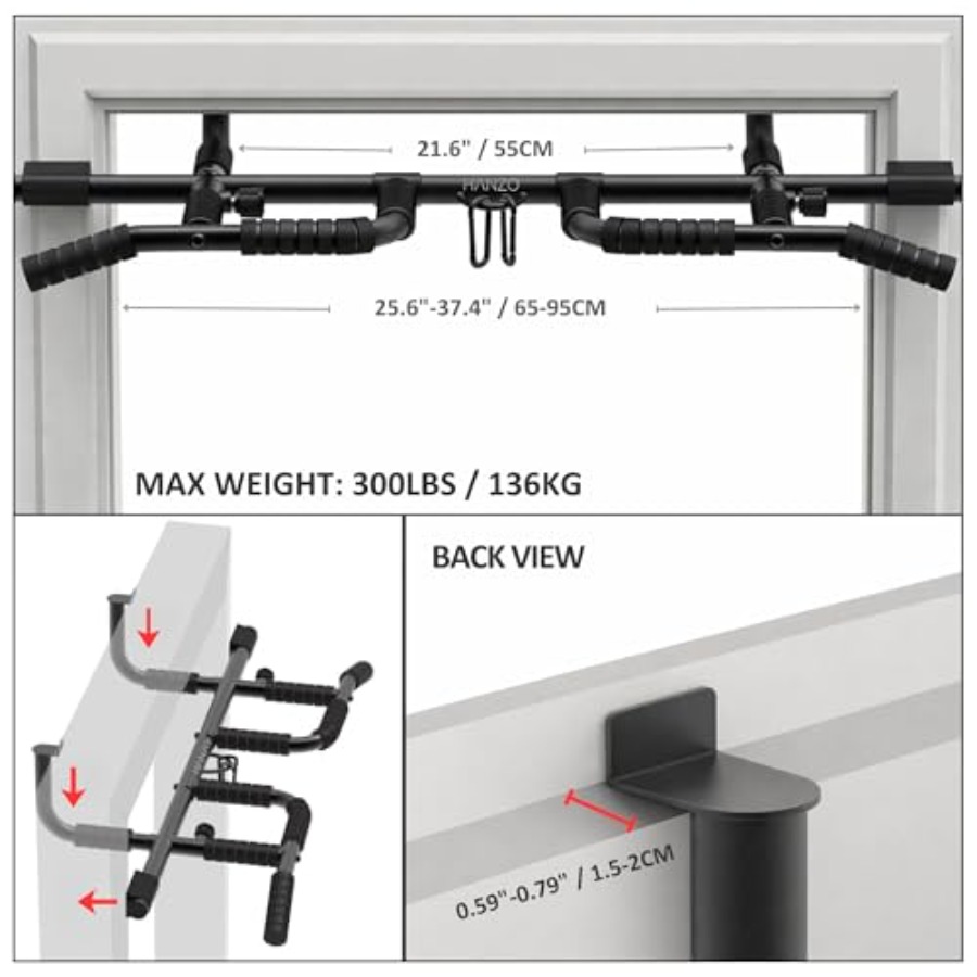 Deurkozijn Pull-up Bar Set met - Door Pull Up Bar No Screw recensie en prijs
