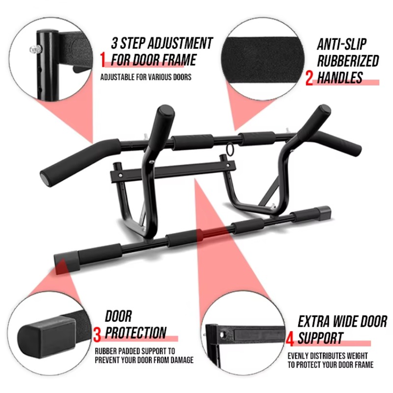Fabrieksdirect professionele s - Door Pull Up Bar No Screw recensie en prijs