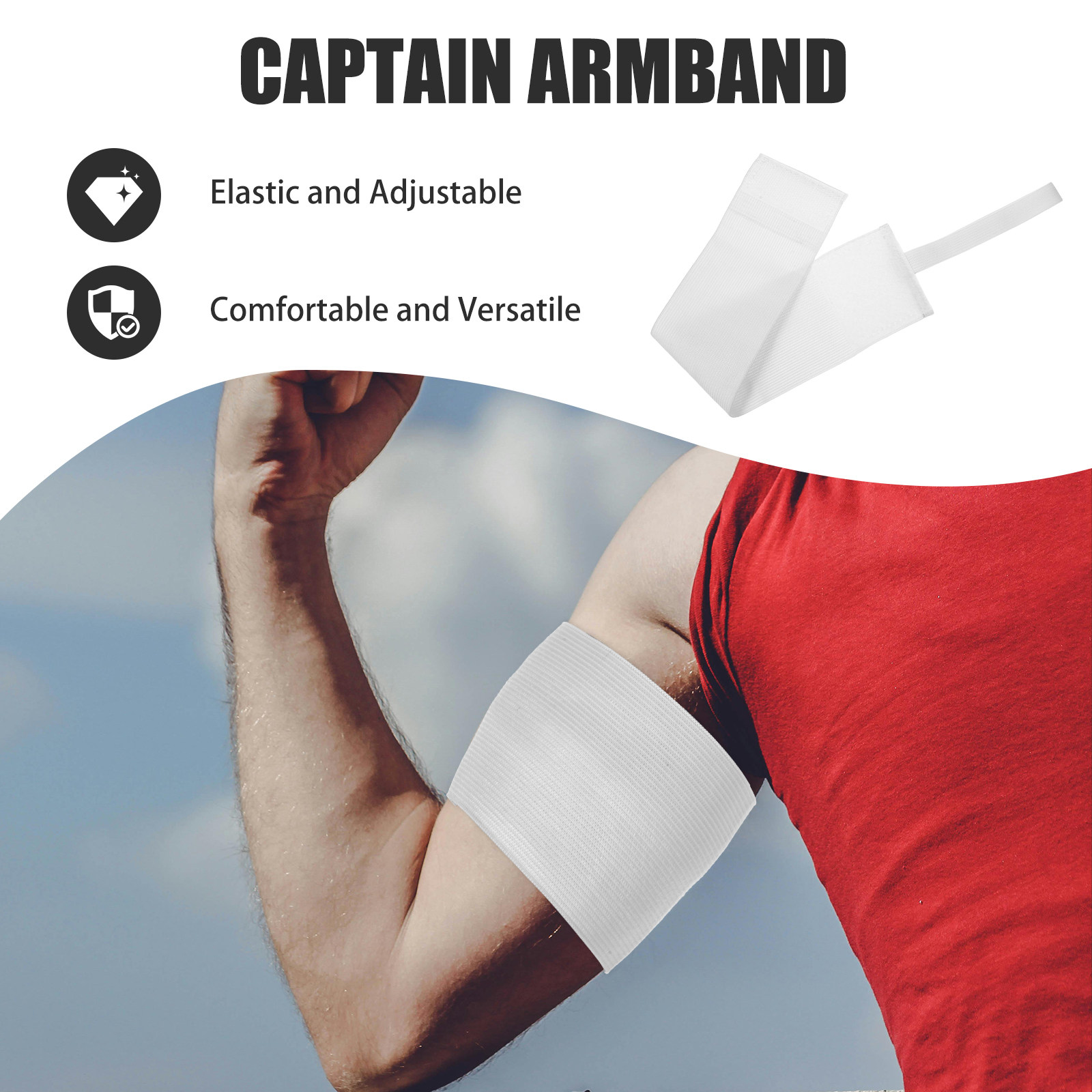 4 stuks voetbal aanvoerder arm - Team Sports recensie en prijs