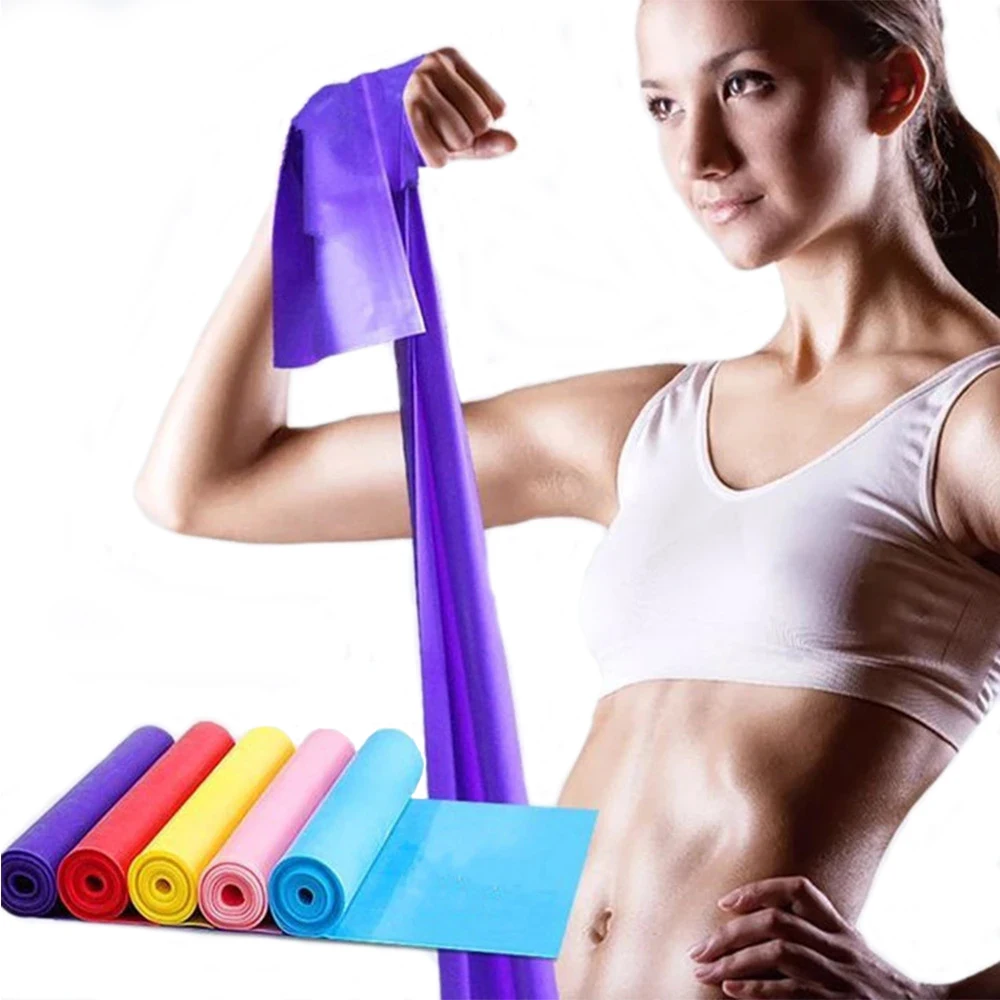 Yoga elastische banden Draagba - Pilates Bar Kit With Resistance Bands recensie en prijs