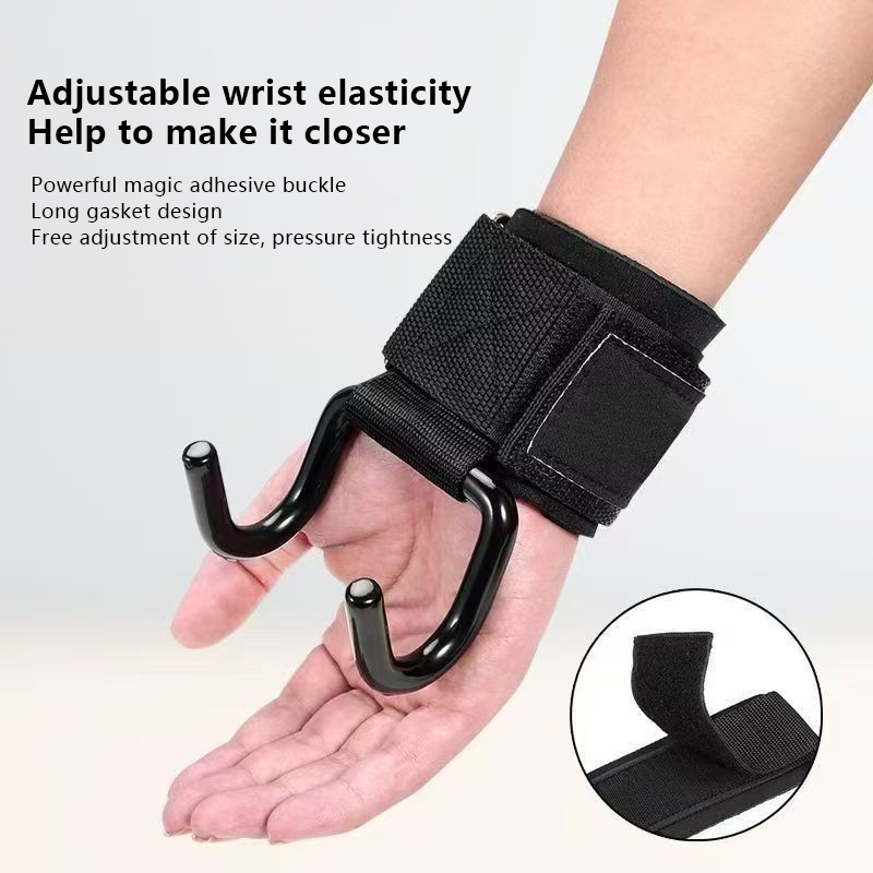 2 Stuks Gewichtheffen Haakgrep - Wrist Wraps Weightlifting Support recensie en prijs