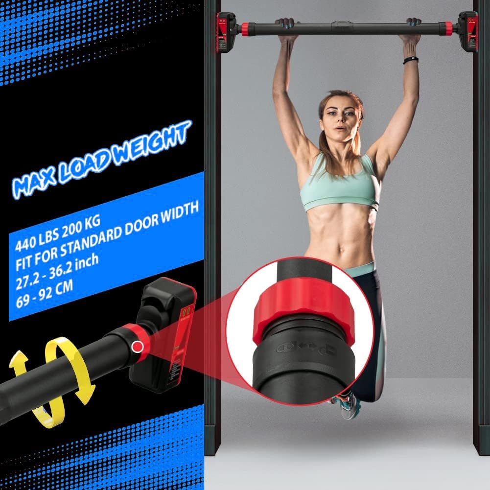 Verstelbare Pull-up Bar voor d - Door Pull Up Bar No Screw recensie en prijs