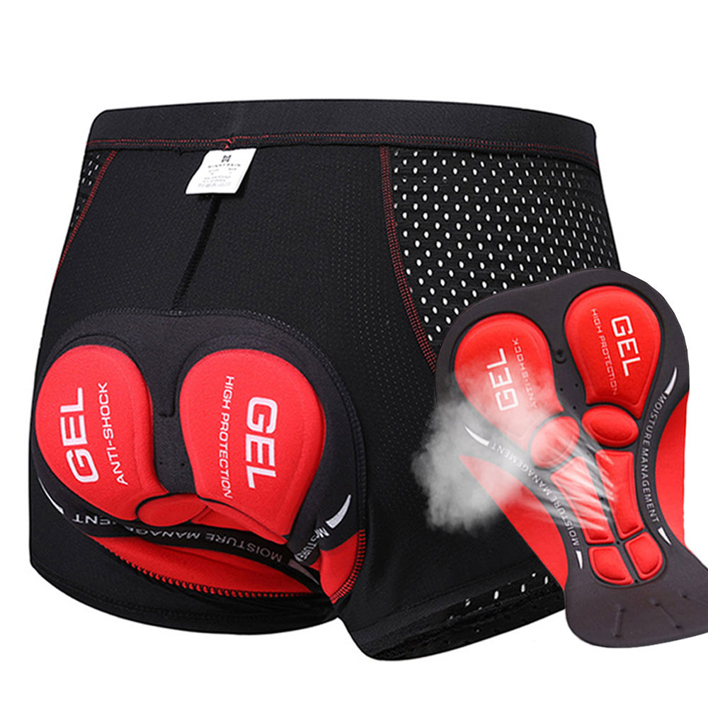 Fietsbroek Sneldrogend Ademend - Padded Cycling Shorts 5D Gel recensie en prijs