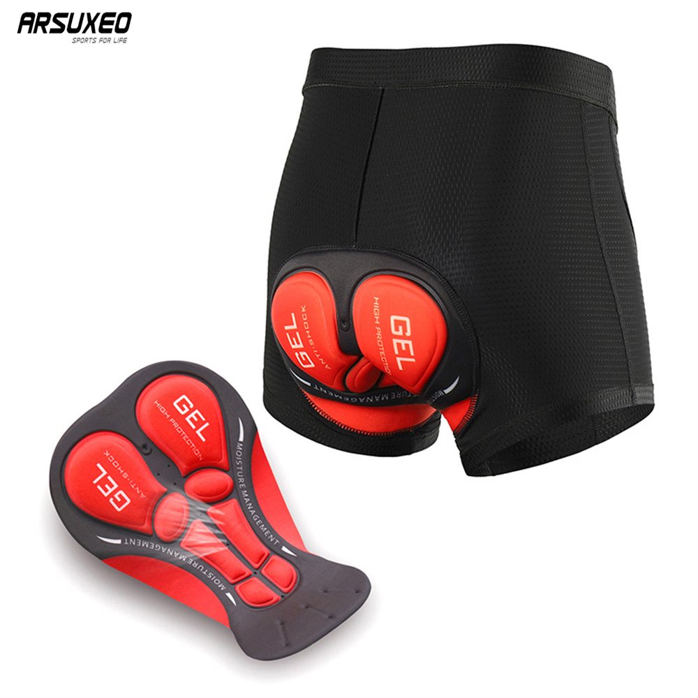 ARSUXEO Heren Fietsbroek Fiets - Padded Cycling Shorts 5D Gel recensie en prijs